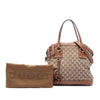 Gucci Medium GG Canvas Charm Dome Satchel Secondhand
