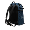 Ferragamo Printed Denim Backpack Secondhand