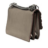 Fendi Mini Scalloped Metallic Studded Leather Kan I Crossbody Secondhand