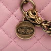 Chanel Quilted Calfskin CC Crown Flap Secondhand