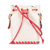 Fendi Mini Leather Whipstitch Mon Tresor Bucket Bag Secondhand