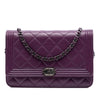 Chanel Quilted Lambskin Boy Wallet on Chain Secondhand