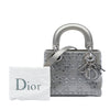 Dior Mini Satin Cannage Crystal Embellished Lady Dior Secondhand