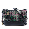Secondhand Chanel Small Tweed and Lambskin Gabrielle Crossbody