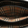Burberry House Check Trimmed Leather Handbag Secondhand