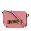 Prada Glace Calf Studded Etiquette Crossbody Secondhand