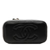 Chanel Small Lambskin Top Handle Vanity Case with Chain Secondhand