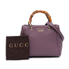 Gucci Mini Calfskin Bamboo Shopper Satchel Secondhand