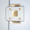 Fendi Zucca Embossed Leather Baguette Satchel Secondhand