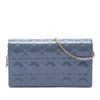 Dior Patent Cannage Lady Dior Wallet On Chain Secondhand