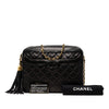 Chanel Medium CC Quilted Lambskin Tassel Camera Bag Secondhand