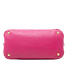 Miu Miu Goatskin Madras Bowling Bag Secondhand