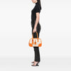Prada Cinghiale Trimmed Canapa Handbag Secondhand