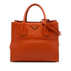 Prada Vitello Daino Open Convertible Tote Secondhand