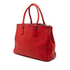 Prada Medium City Calf Galleria Double Zip Satchel Secondhand