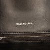 Balenciaga Small BB Monogram Denim Hourglass Top Handle Bag Secondhand
