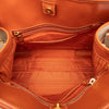 Prada Saffiano Trimmed Canvas Canapa Logo Satchel Secondhand