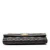 Chanel Quilted Caviar Boy Long Wallet Secondhand