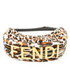 Fendi Small Leopard Print Pony Hair Fendigraphy Hobo Secondhand