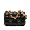 Secondhand Bottega Veneta Nappa Intrecciato Padded Chain Cassette Satchel