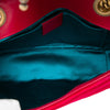 Secondhand Gucci Small GG Marmont Matelasse Velvet Shoulder Bag
