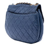 Secondhand Chanel Medium Quilted Aged Calfskin Bubble CC Flap