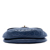 Secondhand Chanel Medium Quilted Aged Calfskin Bubble CC Flap