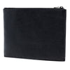 Saint Laurent Croc Embossed Leather Monogram Clutch Secondhand