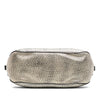 Burberry Small Ombre Metallic Grained Calfskin Orchard Bowling Bag Secondhand