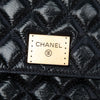 Chanel CC Quilted Patent Flap Clutch Secondhand