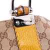 Gucci Medium GG Canvas Bamboo Libeccio Tote Secondhand