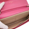 Chanel Embossed Lambskin Camellia Wallet On Chain Secondhand