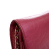 Chanel Embossed Lambskin Camellia Wallet On Chain Secondhand