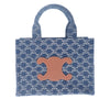 Celine Small Denim Triomphe Cabas Thais Tote Secondhand