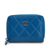 Chanel CC Quilted Caviar Zip Coin Purse Secondhand