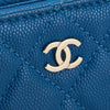 Chanel CC Quilted Caviar Zip Coin Purse Secondhand