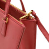 Prada Mini Saffiano Lux Galleria Double Zip Satchel Secondhand