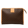 Celine Macadam Coated Canvas Clutch Secondhand