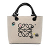 LOEWE Studio Ghibli Spirited Away Susuwatari Canvas Anagram Tote Secondhand