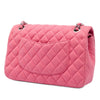 Chanel Medium Classic Jersey Double Flap Secondhand
