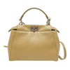 Fendi Mini Leather Selleria Peekaboo Iconic Satchel Secondhand