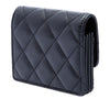 Chanel Quilted Lambskin Romance Card Holder On Chain Secondhand