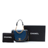 Chanel Small Quilted Lambskin Chain Detail Saddle Bag Secondhand