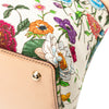 Gucci Flora Canvas Bamboo Handbag Secondhand