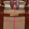 Burberry Medium House Check Canvas Bridle Orchard Handbag Secondhand