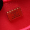 Chanel Chevron Quilted Patent Boy Wallet On Chain Secondhand