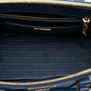 Prada Medium Bicolor Saffiano Lux Galleria Double Zip Front Pocket Satchel Secondhand