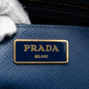 Prada Medium Bicolor Saffiano Lux Galleria Double Zip Front Pocket Satchel Secondhand