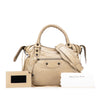 Balenciaga Lambskin Motocross Classic Town Satchel Secondhand