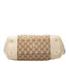 Gucci GG Canvas Web Mayfair Tote Secondhand